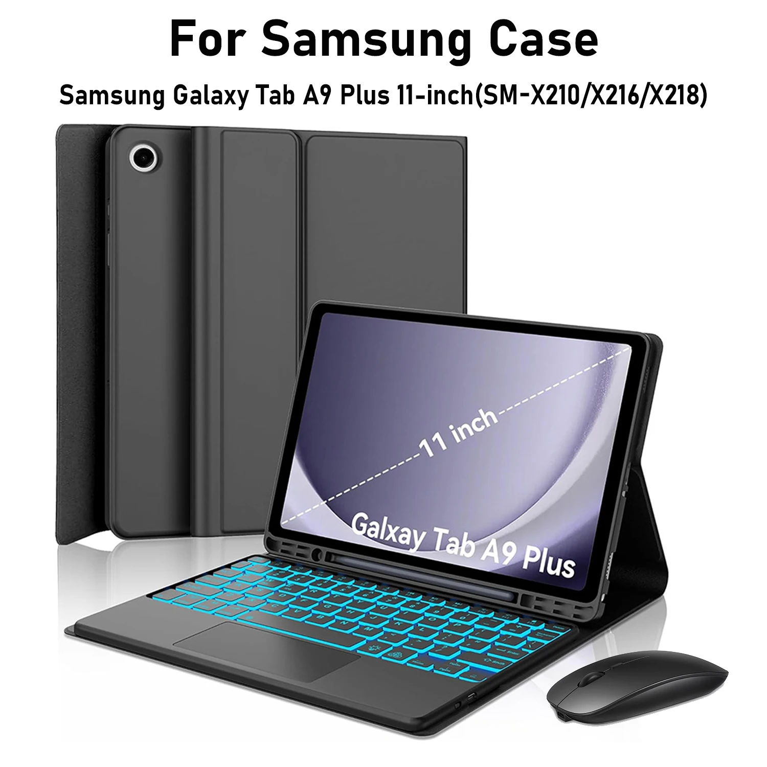 Vortex Tablet Accessories - Keyboard Case for Samsung Galaxy Tab