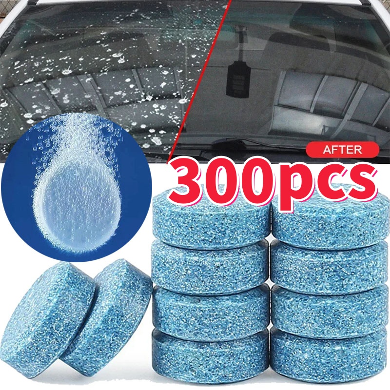 Tablet Car Accessories - 300pcs Solid Car Windshield Cleaner Effervescent