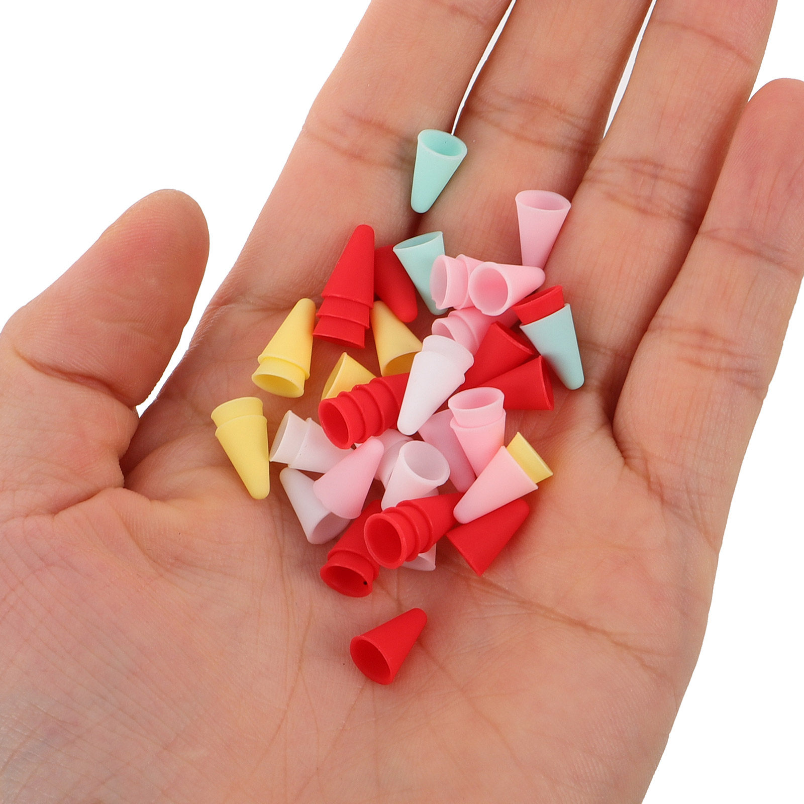 Pen Tablet Accessories - 500Pcs Pencil Protector Covers Silicone Stylus