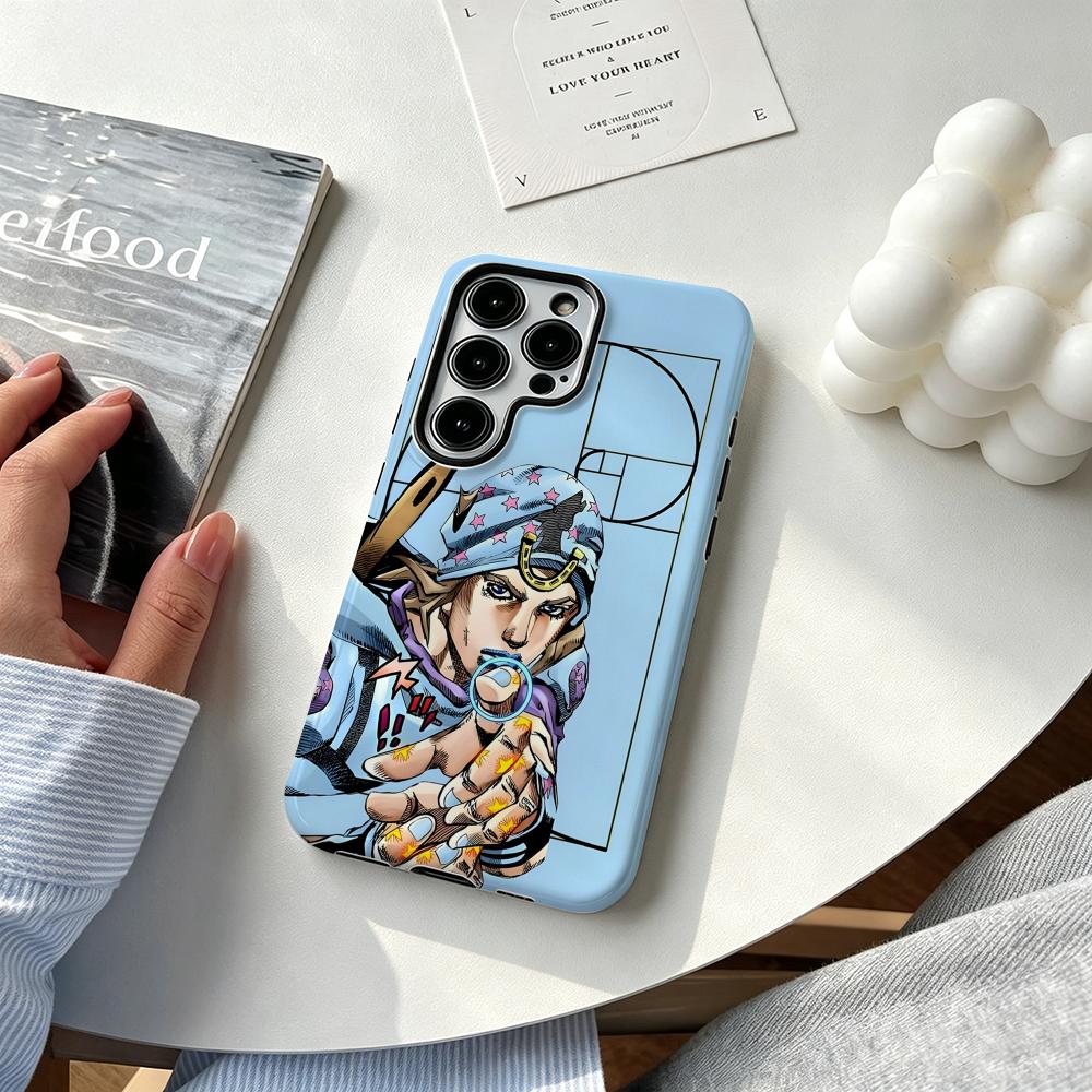 Samsung Galaxy S25 - Hot cool Anime J-JOJO Steel Ball