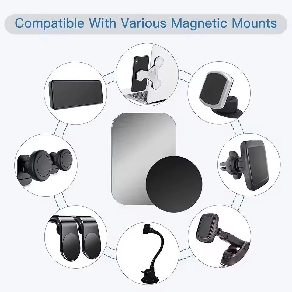 5/10pcs Magnetic Metal Plate D - Tablet Car Accessories ulasan dan harga