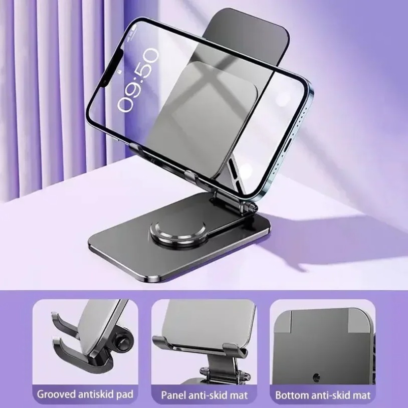 Universal Metal 360° Rotatable - Tablet Phone Accessories ulasan dan harga