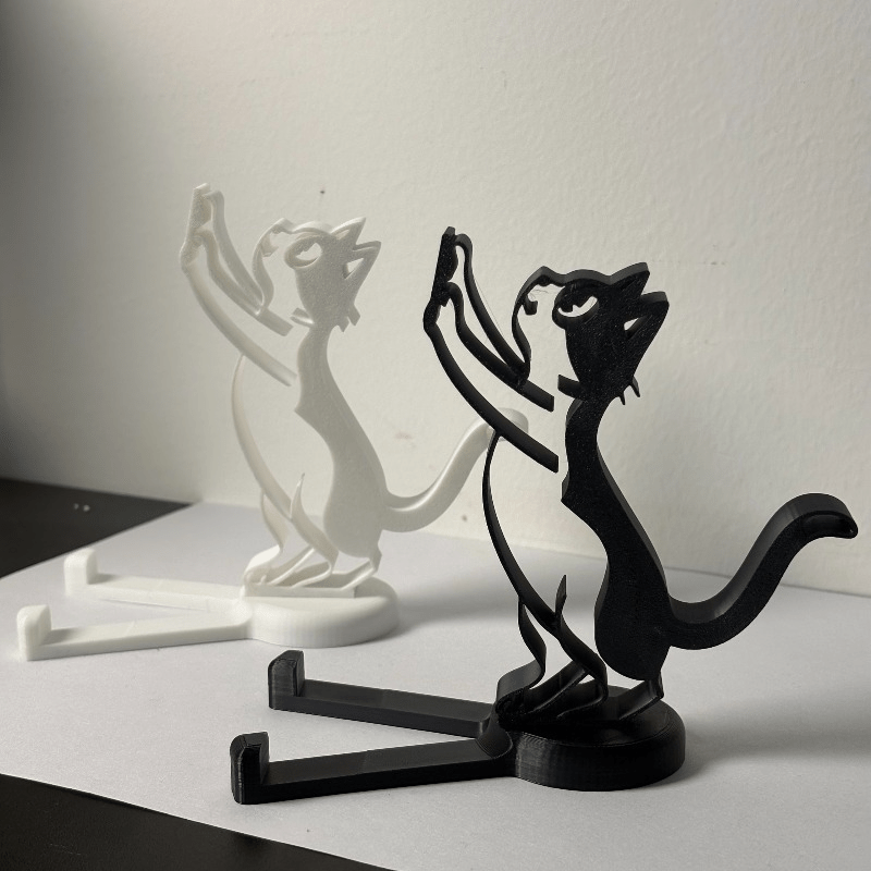 Abstract Hollow Line Cat Phone - Tablet Phone Accessories ulasan dan harga