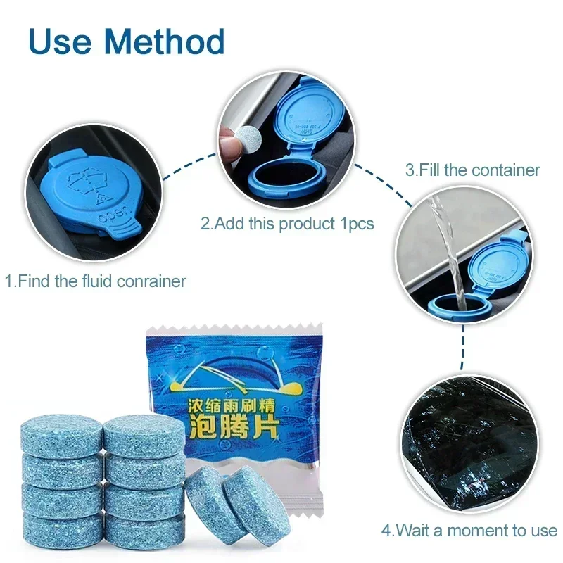 2/100PCS Car Windshield Cleane - Tablet Car Accessories ulasan dan harga