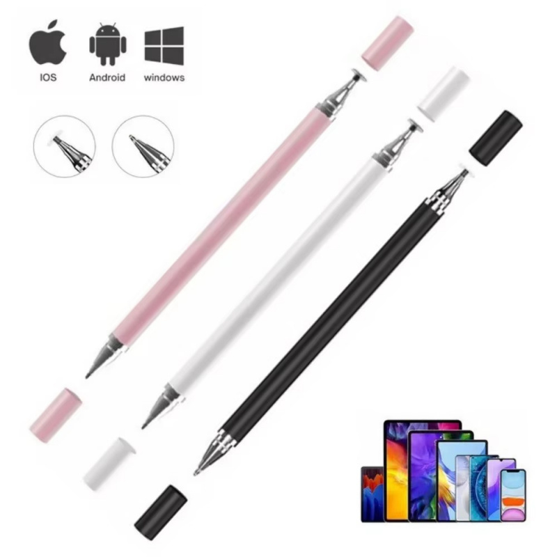 1/2/8pcs 2 In 1 Universal Styl - Pen Tablet Accessories ulasan dan harga