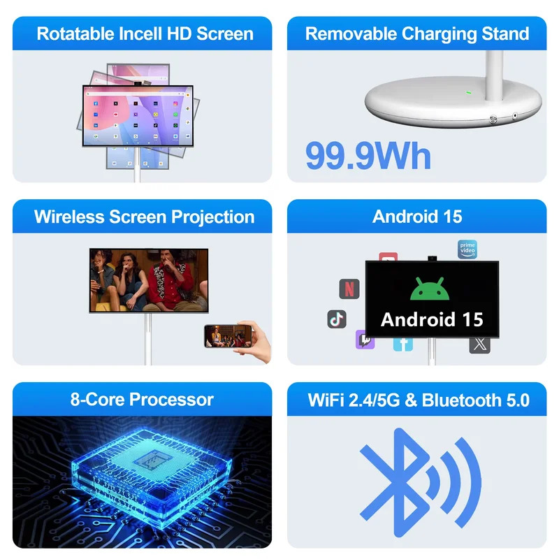 Smart Tablet 27 Inch Portable  - Tablet Accessories Uk ulasan dan harga