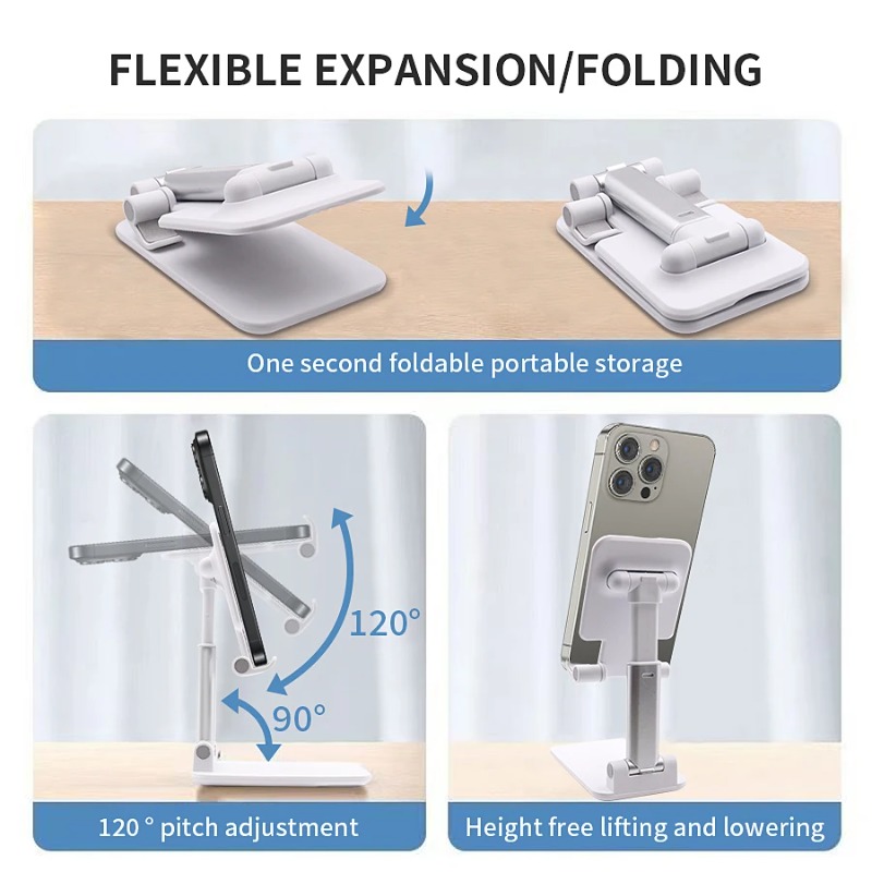 Desktop Phone Holder Stand Tab - Tablet Phone Accessories ulasan dan harga
