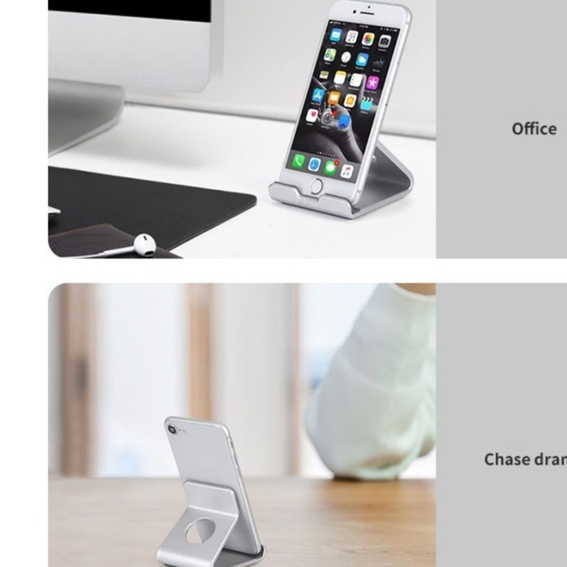 Metal Desktop Mobile Phone Sta - Tablet Phone Accessories ulasan dan harga