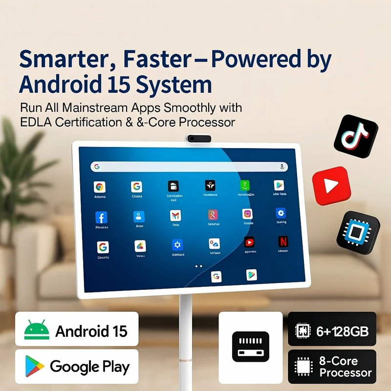 32 Inch Android 15 Smart TV, 6 - Tablet Accessories Uk ulasan dan harga