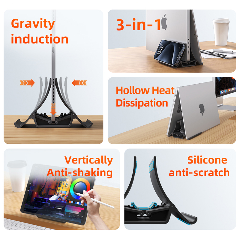 CABLETIME Vertical Laptop Stan - Dell Tablet Accessories ulasan dan harga