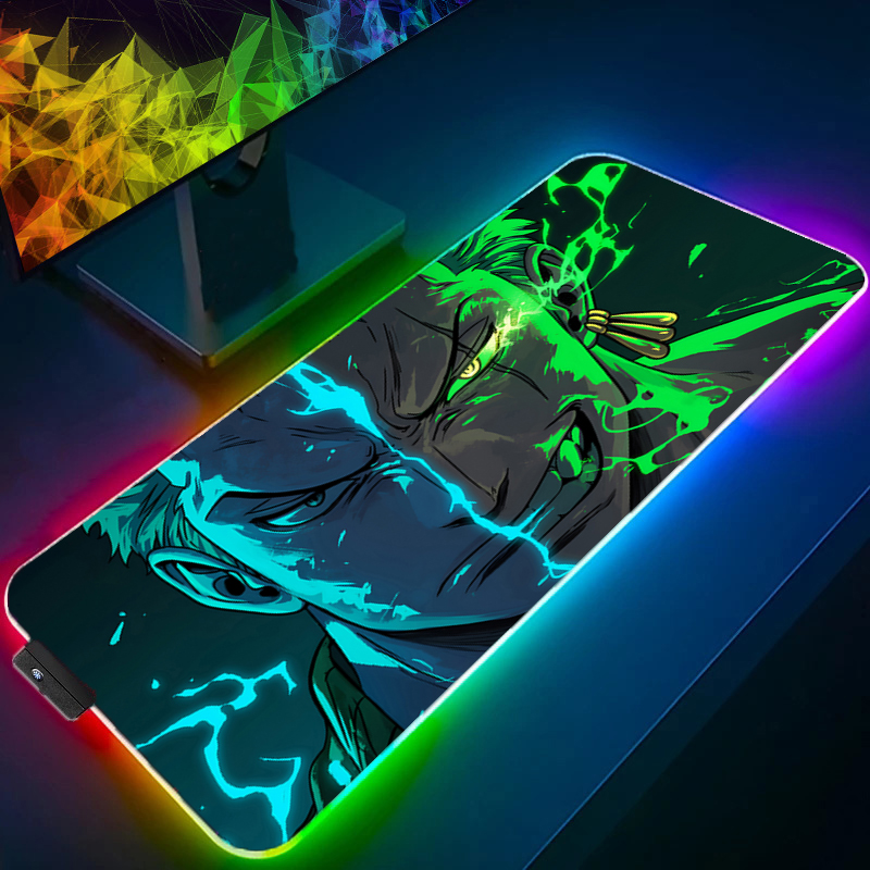 ONE PIECE Zoro Mouse Pad RGB G - Tablet Accessories For Gaming ulasan dan harga