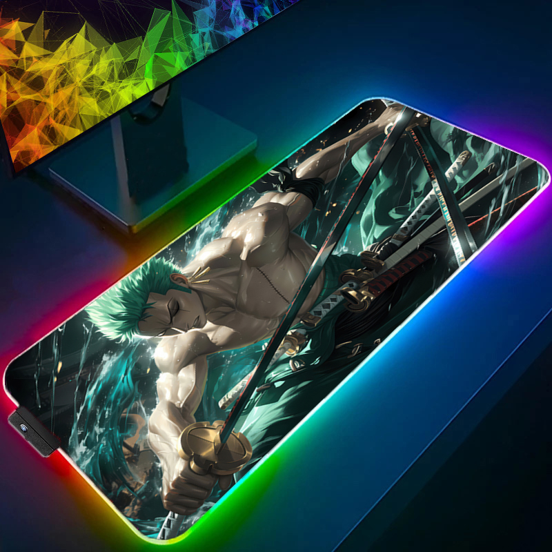 ONE PIECE Zoro Mouse Pad RGB G - Tablet Accessories For Gaming ulasan dan harga