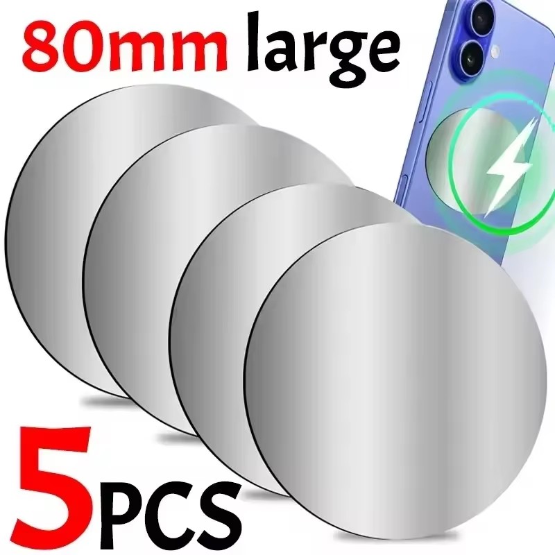 1-5PCS 8CM Magnetic Metal Plat - Tablet Car Accessories ulasan dan harga