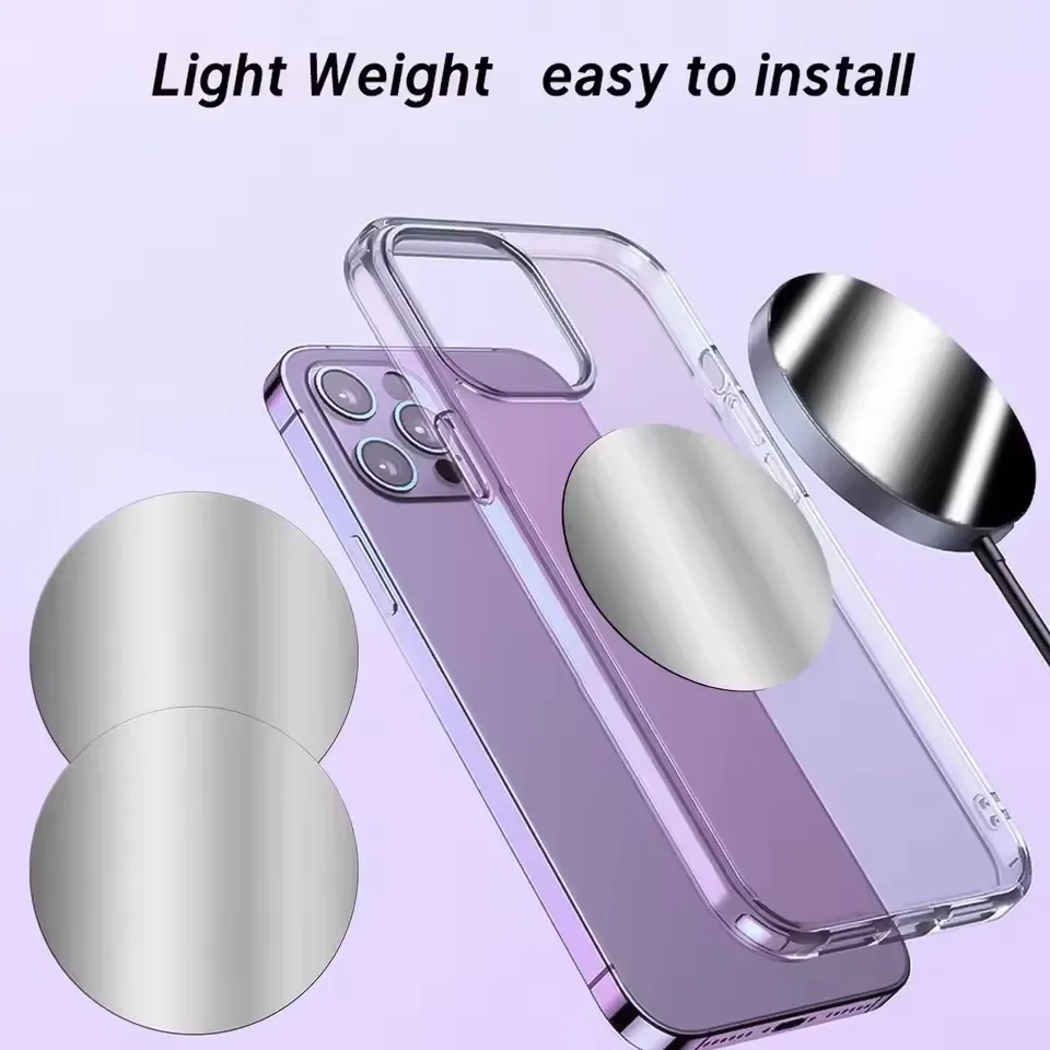 1-5PCS 8CM Magnetic Metal Plat - Tablet Car Accessories ulasan dan harga