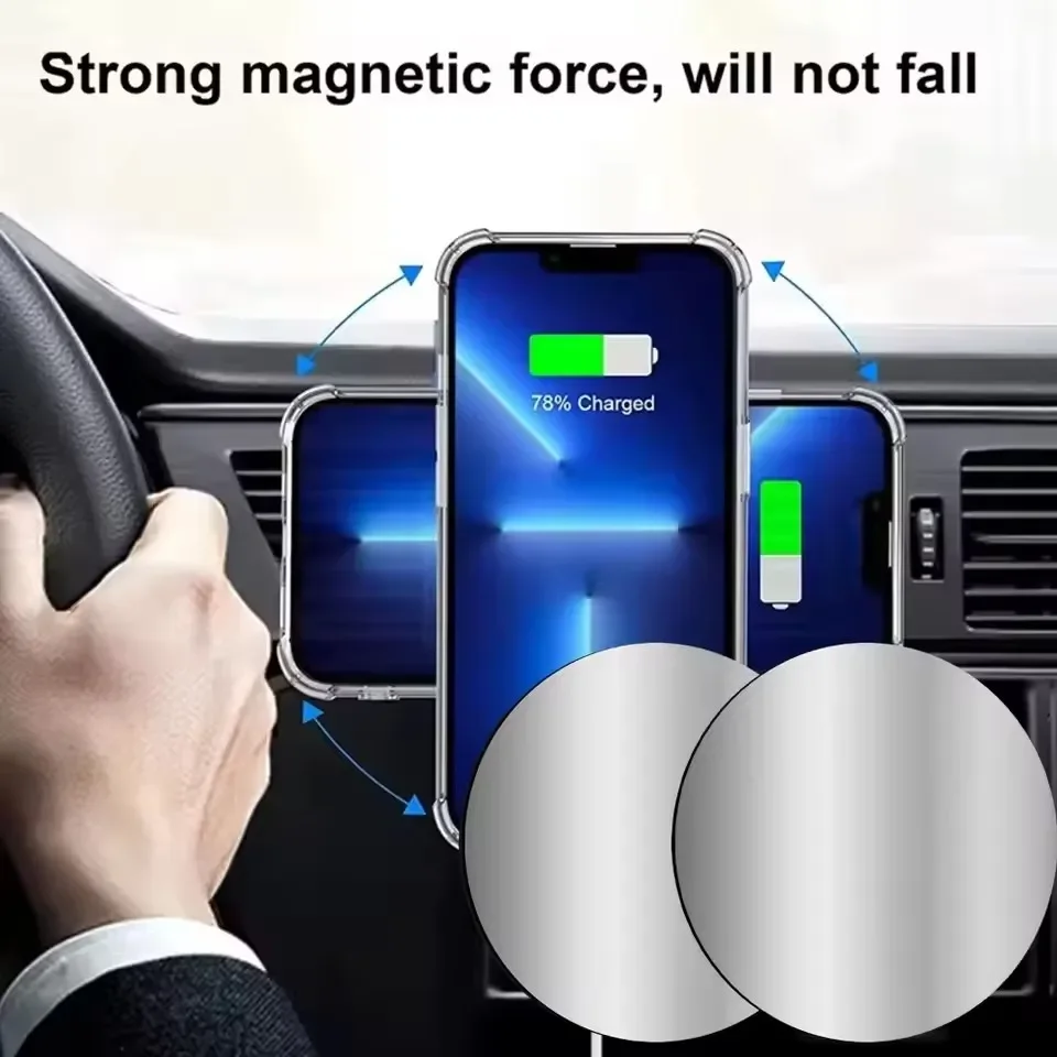 1-5PCS 8CM Magnetic Metal Plat - Tablet Car Accessories ulasan dan harga