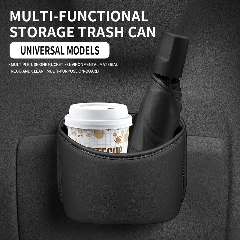 Car door cup holder Leather Au - Tablet Car Accessories ulasan dan harga