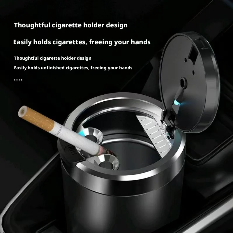 Portable Luminous LED Car Asht - Tablet Car Accessories ulasan dan harga