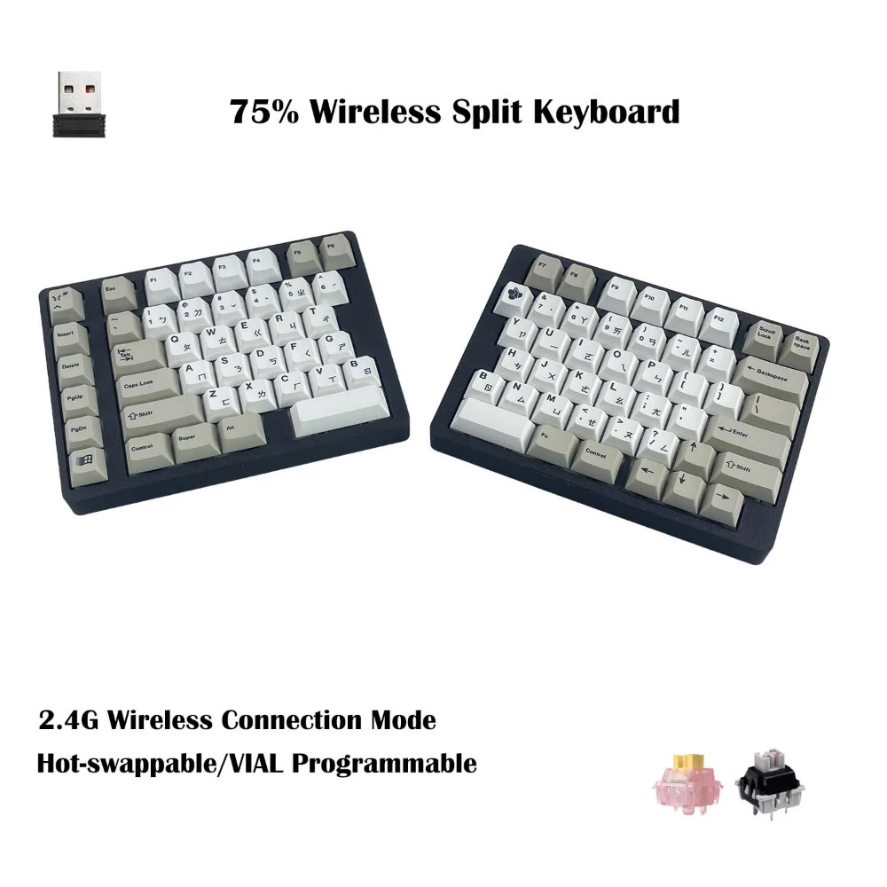 WS75 Ergonomic Split Mechanica - Tablet Accessories Uk ulasan dan harga