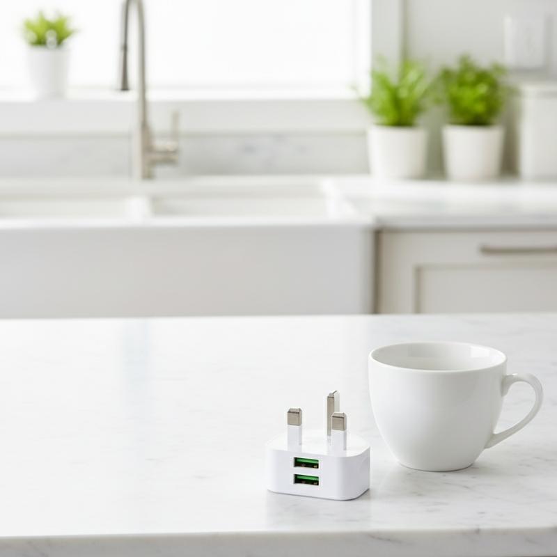 UK 3 Pin Plug Adapter Wall Cha - Tablet Accessories Uk ulasan dan harga