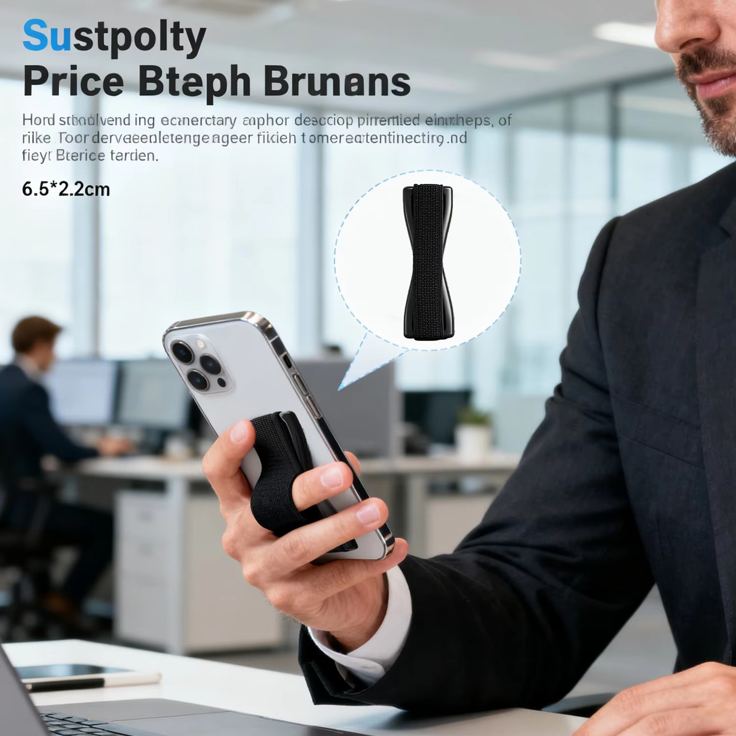 Portable Phone Grip Elastic St - Tablet Phone Accessories ulasan dan harga